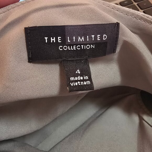 THE LIMITED COLLECTION Light Gray Professional Dress Size 4 - Picture 11 of 11